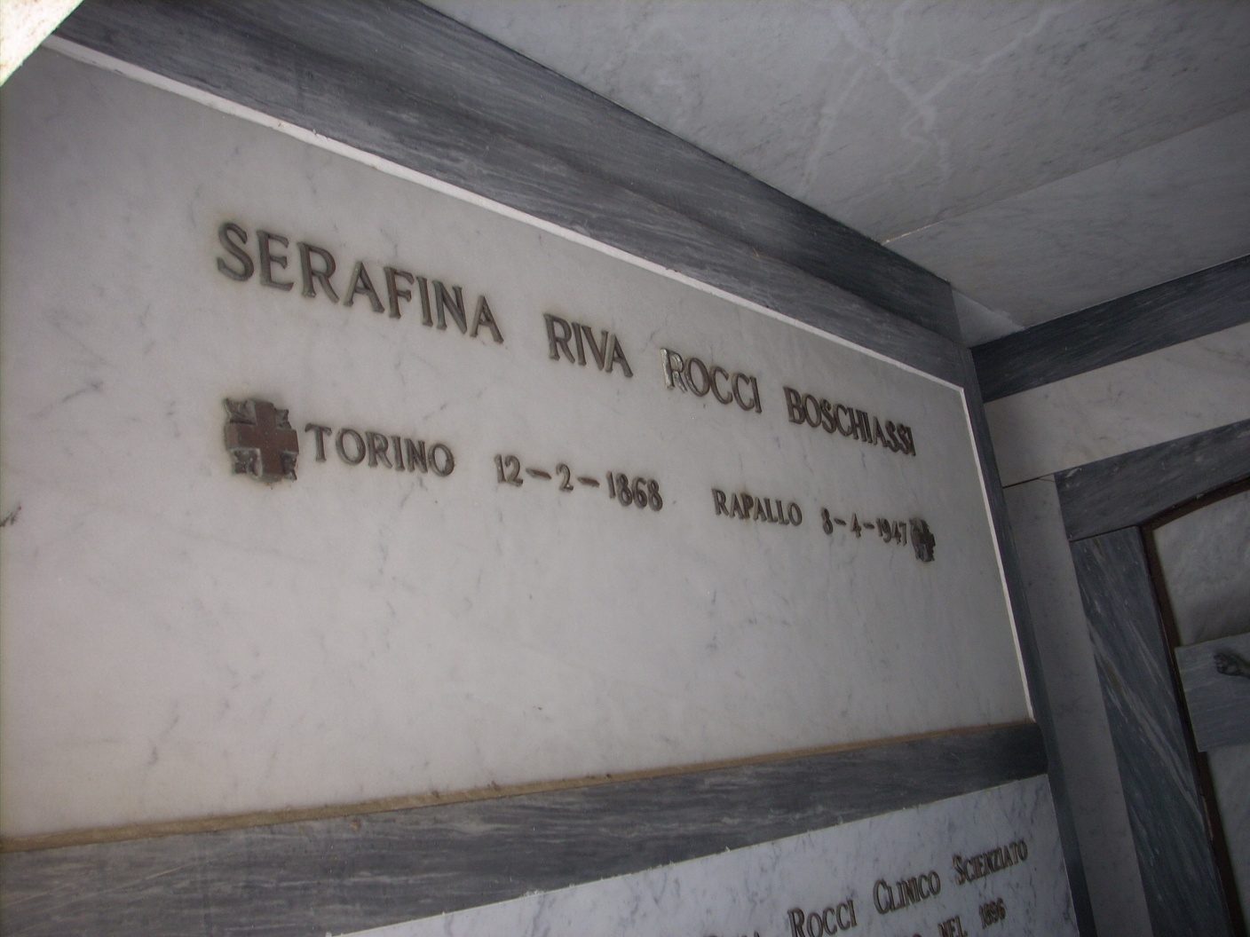 Scipione Riva Rocci s tomb, San Michele di Pagana, Italy - 05.JPG
